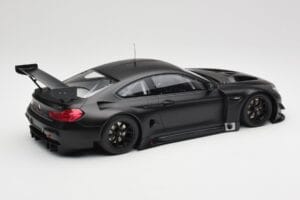 BMW M6 GT3 F13 Plain Body Version Matte Black Minichamps 1:18 155162610 Kov – obrázek 2 z 6