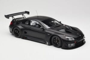 BMW M6 GT3 F13 Plain Body Version Matte Black Minichamps 1:18 155162610 Kov – obrázek 4 z 6