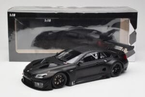 BMW M6 GT3 F13 Plain Body Version Matte Black Minichamps 1:18 155162610 Kov – obrázek 6 z 6