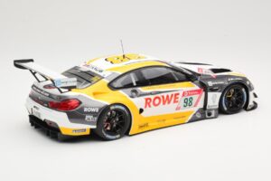 BMW M6 GT3 Rowe Racing #98 M. Wittmann / T. Blomqvist / P. Eng 4th Place 24 Hours Nurburgring 2020 Minichamps 1:18 155202698  – obrázek 2 z 6