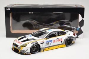 BMW M6 GT3 Rowe Racing #99 M. Basseng / M. Martin 24 Hours Nurburgring 2017 Minichamps 1:18 155172699 Kov – obrázek 6 z 6