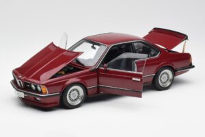 BMW M635 CSi E24 Karmin Červený AUTOart 1:18 70528 Kov – obrázek 2 z 8
