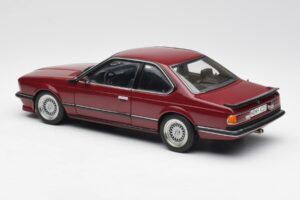 BMW M635 CSi E24 Karmin Červený AUTOart 1:18 70528 Kov – obrázek 7 z 8