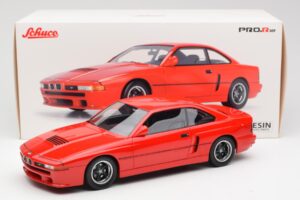 BMW M8 E31 Prototype Červený Schuco 1:18 450020900 Kov – obrázek 6 z 6