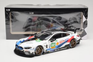 BMW M8 GTE Team Mtek #82 T. Blomqvist / A. Felix da Costa 6 Hours of Fuji 2018 Minichamps 1:18 155182982 Kov – obrázek 6 z 6