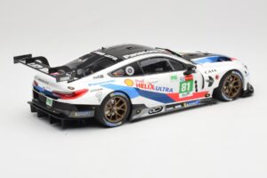 BMW M8 GTE #81 Team MTEK M. Tomczyk / N. Catsburg / N. Yelloly 24 Hours of Le Mans 2018 Minichamps 1:18 155182981 Kov – obrázek 2 z 6