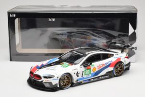 BMW M8 GTE #81 Team MTEK M. Tomczyk / N. Catsburg / N. Yelloly 24 Hours of Le Mans 2018 Minichamps 1:18 155182981 Kov – obrázek 6 z 6