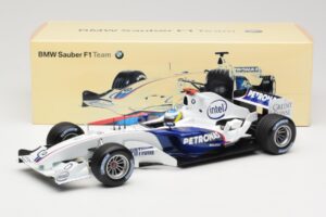 BMW Sauber F1.06 #16 N. Heidfeld Launch Version 2006 Minichamps 1:18 80430413183 Kov – obrázek 6 z 6
