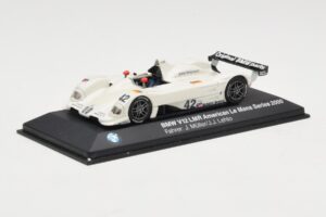 BMW V12 LMR LMP1 #42 Beck's T. Kristensen / J. Lehto / J. Müller 24 Hours of Le Mans 1999 Minichamps 1:43 80429418139 Kov – obrázek 2 z 4
