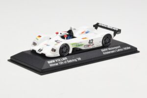 BMW V12 LMR LMP1 #42 J. Müller / J. Lehto 24 Hours of Le Mans 2000 Minichamps 1:43 80420018215 Kov – obrázek 2 z 4