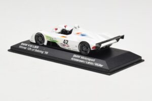 BMW V12 LMR LMP1 #42 J. Müller / J. Lehto 24 Hours of Le Mans 2000 Minichamps 1:43 80420018215 Kov – obrázek 3 z 4
