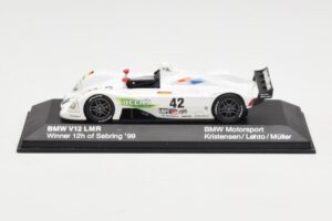 BMW V12 LMR LMP1 #42 J. Müller / J. Lehto 24 Hours of Le Mans 2000 Minichamps 1:43 80420018215 Kov