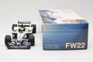 Williams FW22 BMW #9 R. Schumacher F1 2000 Minichamps 1:18 80430026081 Kov – obrázek 6 z 6