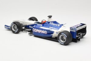 Williams FW23 BMW #6 J.P. Montoya F1 2001 Minichamps 1:18 80430029787 Kov – obrázek 5 z 6