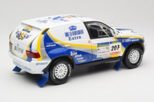 BMW X5 X-Raid #207 Dakar Rally 2004 Solido 1:18 SOLIDO001 Kov – obrázek 3 z 8