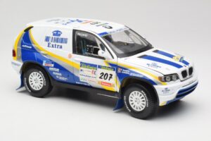 BMW X5 X-Raid #207 Dakar Rally 2004 Solido 1:18 SOLIDO001 Kov – obrázek 6 z 8