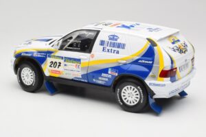 BMW X5 X-Raid #207 Dakar Rally 2004 Solido 1:18 SOLIDO001 Kov – obrázek 7 z 8