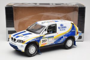 BMW X5 X-Raid #207 Dakar Rally 2004 Solido 1:18 SOLIDO001 Kov – obrázek 8 z 8