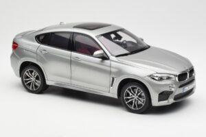BMW X6 M F86 Donington Šedá Metalíza Norev 1:18 80432364886 Kov – obrázek 6 z 8