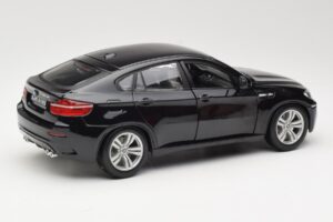 BMW X6 M E71 Černý Bburago 1:18 18-12081 Kov – obrázek 3 z 8