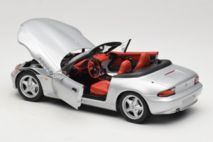 BMW Z3 Kabriolet Stříbrný UT Models 1:18 20402 Kov – obrázek 5 z 8