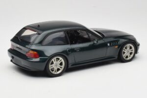 BMW Z3 Coupe 2.8 Green Metallic UT Models 1:18 20422 Kov – obrázek 3 z 7