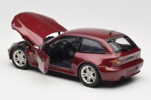 BMW Z3 Coupe 2.8 Red Metallic UT Models 1:18 20423 Kov – obrázek 5 z 8