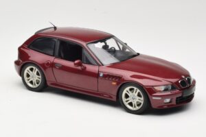 BMW Z3 Coupe 2.8 Red Metallic UT Models 1:18 20423 Kov – obrázek 6 z 8