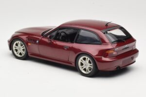BMW Z3 Coupe 2.8 Red Metallic UT Models 1:18 20423 Kov – obrázek 7 z 8