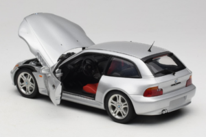 BMW Z3 E36/8 Coupe 2.8 Stříbrný UT Models 1:18 20421-R1 Kov – obrázek 5 z 8