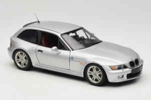BMW Z3 Coupe 2.8 Stříbrný UT Models 1:18 20421 Kov – obrázek 6 z 8