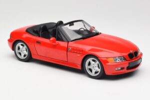 BMW Z3 E36/7 Kabriolet Červený UT Models 1:18 180024330 Kov – obrázek 6 z 8