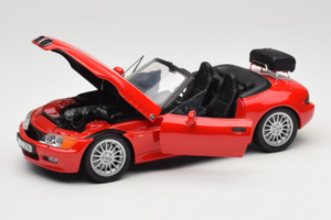 BMW Z3 Roadster 1.9 Červený Dealerská Edice UT Models 1:18 80439423068 Kov – obrázek 2 z 8