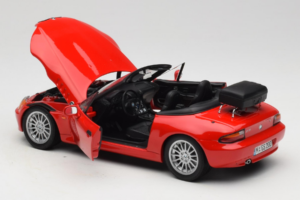 BMW Z3 Roadster 1.9 Červený Dealerská Edice UT Models 1:18 80439423068 Kov – obrázek 5 z 8