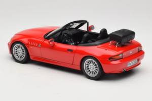 BMW Z3 Roadster 1.9 Červený Dealerská Edice UT Models 1:18 80439423068 Kov – obrázek 7 z 8