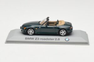 BMW Z3 Roadster 2.8 Tmavě Zelený Minichamps 1:43 80429421514 Kov