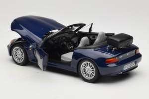 BMW Z3 Roadster Modrý Dealerská Edice UT Models 1:18 80439422186 Kov – obrázek 5 z 8