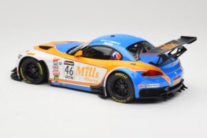 BMW Z4 E89 GT3 #46 Mills Racing M. Wittmer / A. Mills Pirelli World Challenge Sprint X-Series 2016 Minichamps 1:18 151162346  – obrázek 5 z 6