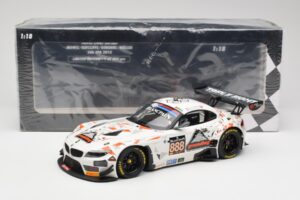 BMW Z4 E89 GT3 #888 Triple Eight Racing L. Mowle / J. Ratcliffe 24 Hours of Spa 2015 Minichamps 1:18 151152388 Kov – obrázek 6 z 6
