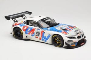 BMW Z4 E89 GT3 #9 Roal Motorsport A. Zanardi / B. Spengler 24 Hours of Spa 2015 Minichamps 1:18 151152309 Kov – obrázek 4 z 6