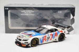 BMW Z4 E89 GT3 #9 Roal Motorsport A. Zanardi / B. Spengler 24 Hours of Spa 2015 Minichamps 1:18 151152309 Kov – obrázek 6 z 6