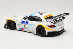 BMW Z4 GT3 #19 Team Schubert J. Muller / D. Muller ADAC 24 Hours Nurburgring 2012 Minichamps 1:18 151122319 Kov – obrázek 5 z 6