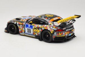 BMW Z4 GT3 #28 Team Walkenhorst J. Stuck / Sandritter ADAC 24 Hours Nurburgring 2014 Minichamps 1:18 151142328 Kov – obrázek 5 z 6