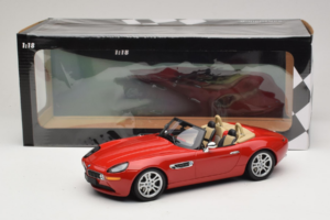 BMW Z8 Červený Minichamps 1:18 155024230 Kov – obrázek 6 z 6