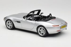 BMW Z8 E52 Kabriolet Stříbrný Kyosho 1:18 80432411551 Kov – obrázek 5 z 8