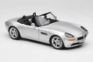 BMW Z8 E52 Kabriolet Stříbrný Kyosho 1:18 80432411551 Kov – obrázek 6 z 8