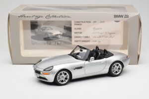 BMW Z8 E52 Kabriolet Stříbrný Kyosho 1:18 80432411551 Kov – obrázek 8 z 8
