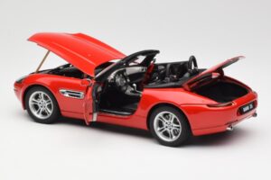 BMW Z8 E52 Červený AUTOart 1:18 70513 Kov – obrázek 5 z 8