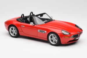 BMW Z8 E52 Červený AUTOart 1:18 70513 Kov – obrázek 6 z 8