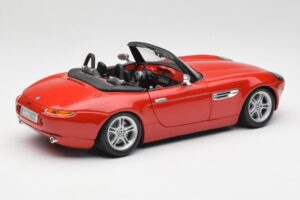 BMW Z8 E52 Červený Metalíza Bburago 1:18 18-12032 Kov – obrázek 3 z 8